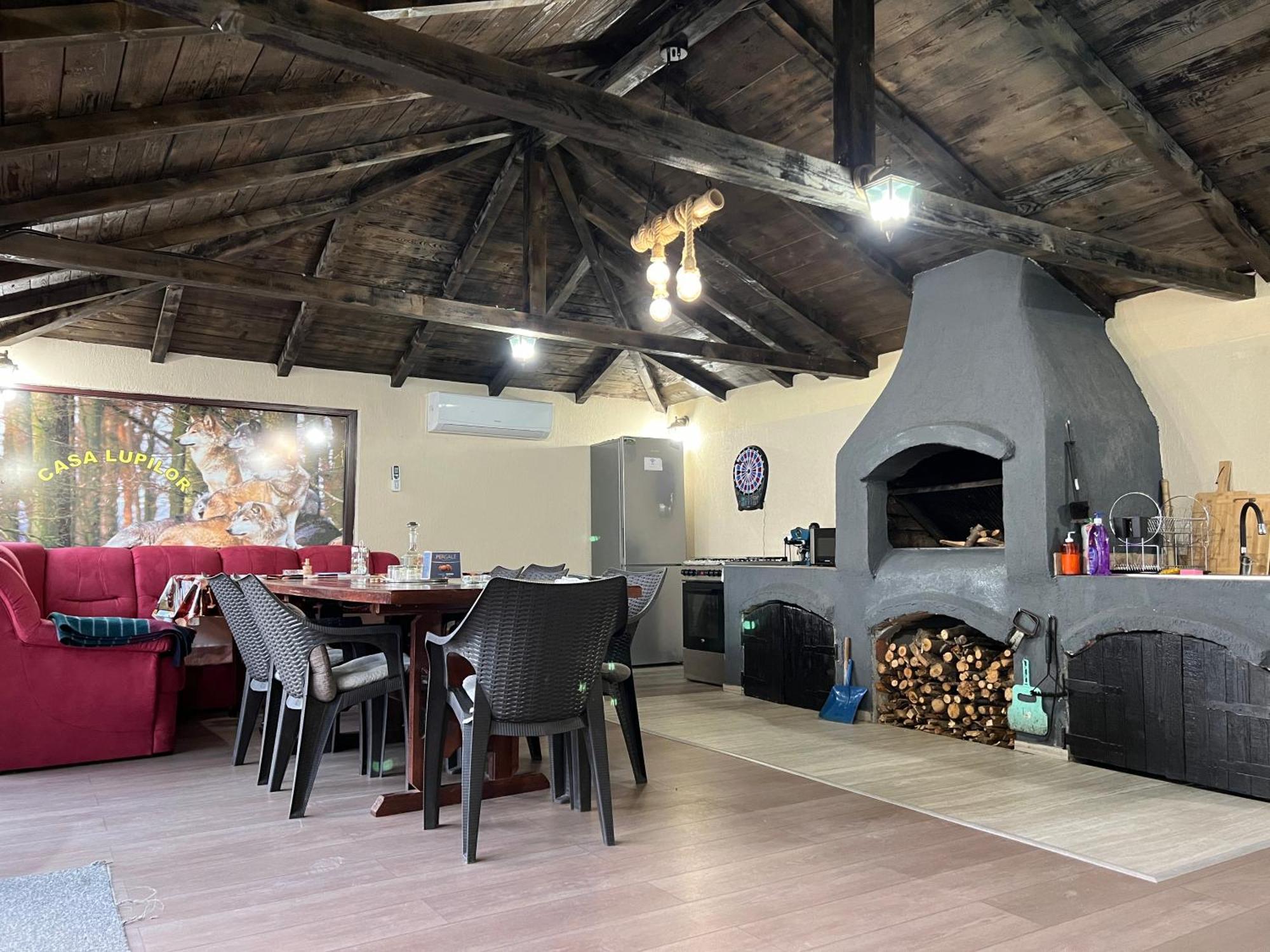 Villa Casa Lupilor Transfagarasan Căpăţîneni-Ungureni Exterior foto