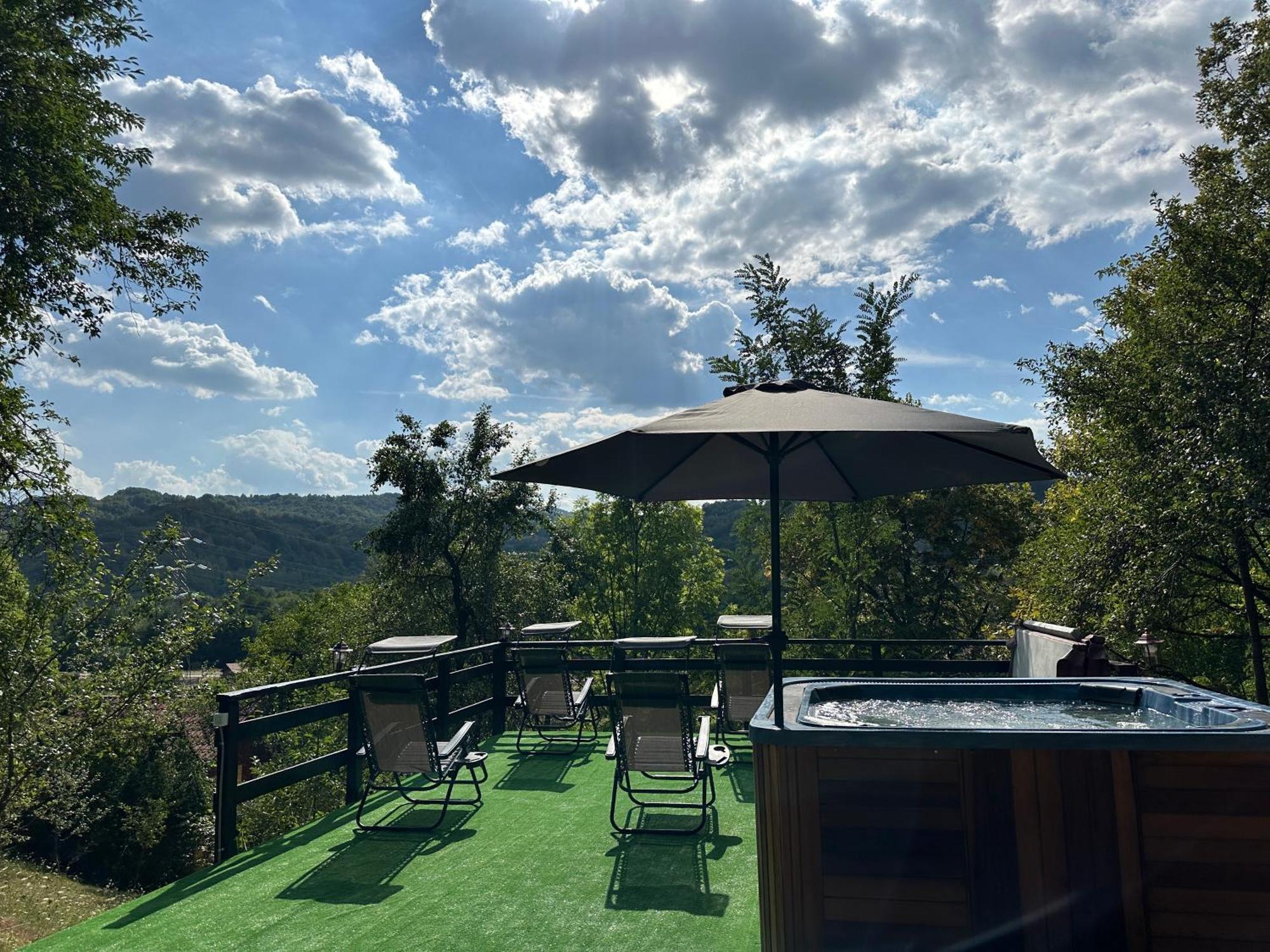 Villa Casa Lupilor Transfagarasan Căpăţîneni-Ungureni Exterior foto